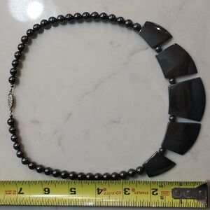 Vintage Gunmetal Choker